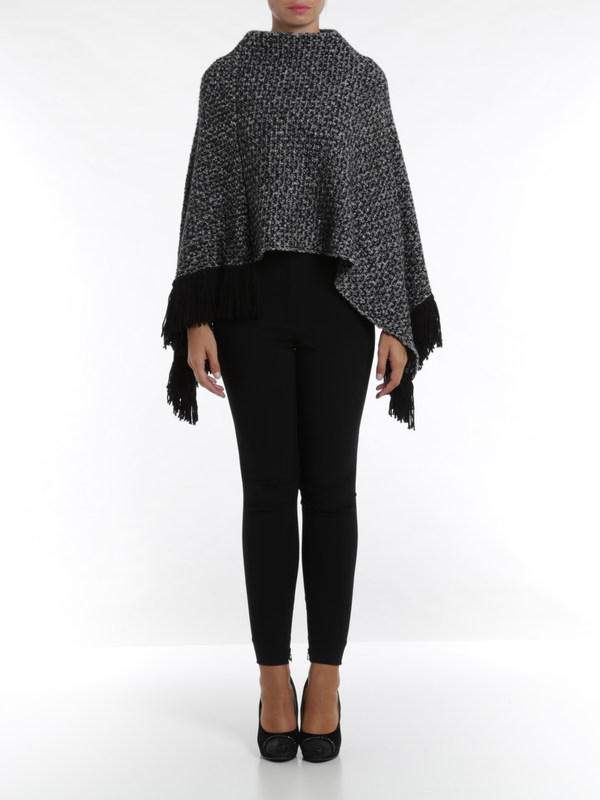 DOLCE & GABBANA: Capes &  Ponchos online - Cashmere poncho
