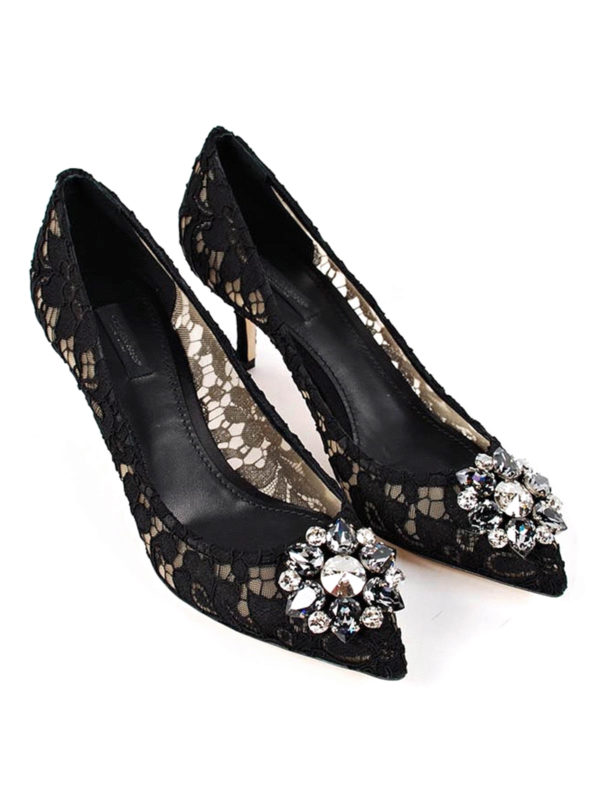 DOLCE & GABBANA: scarpe décolleté online - Décollté Bellucci in pizzo