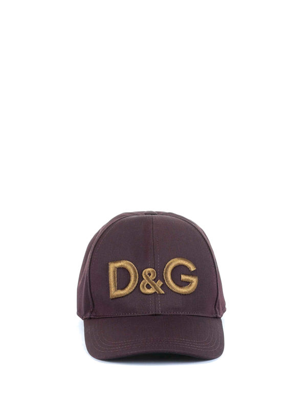 DOLCE & GABBANA: hats & caps online - D&G embroidery baseball cap