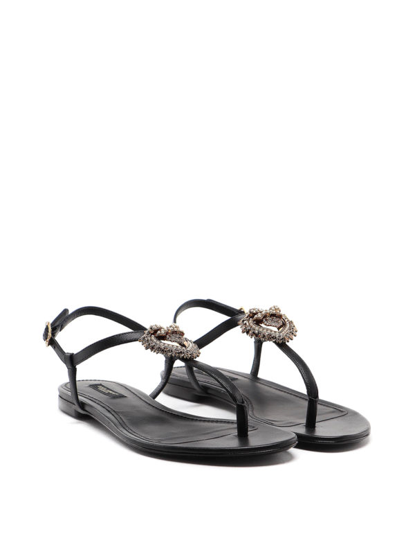 DOLCE & GABBANA: Sandalen online - Sandalen - Schwarz