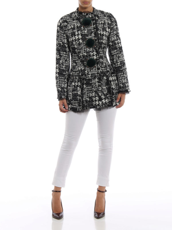 DOLCE & GABBANA: Abrigos cortos online - Abrigo Corto - Gris