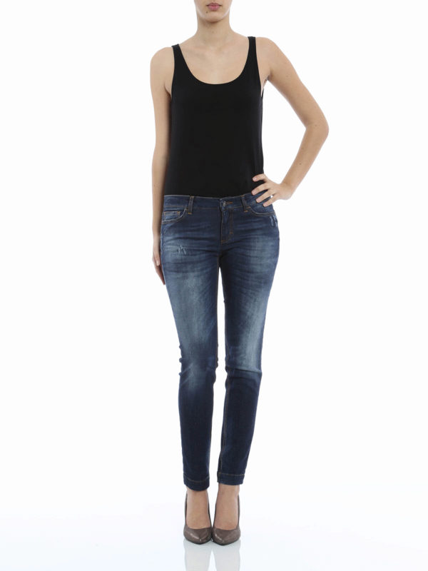 DOLCE & GABBANA: straight leg jeans online - Pretty jeans