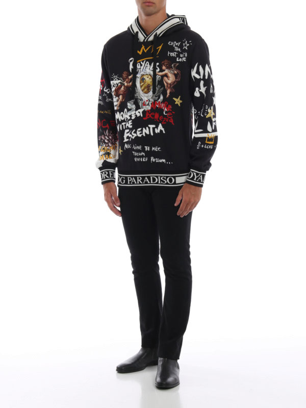 DOLCE & GABBANA: Sudaderas y suéteres online - Sudadera - Negro