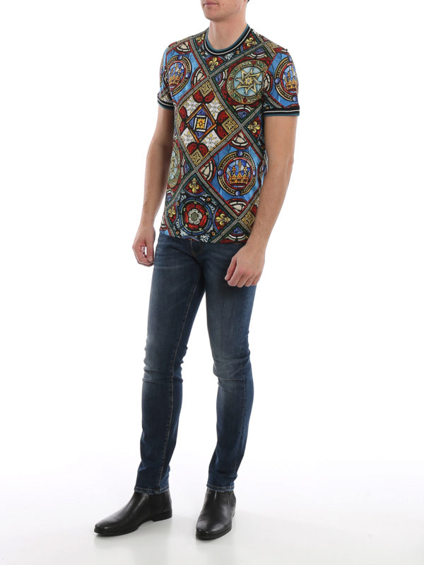 Dolce & Gabbana Tシャツ - マルチカラー | G8KC0TFS7TUHH95C Dolce & Gabbana Tシャツ - マルチカラー | G8KC0TFS7TUHH95C