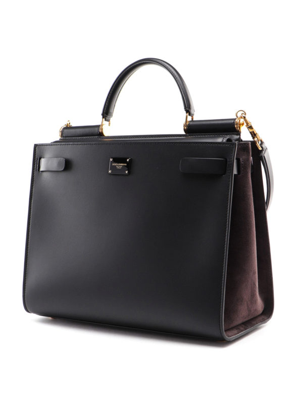 DOLCE & GABBANA: Handtaschen online - Shopper - Schwarz