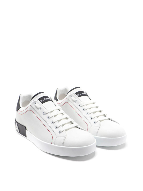 DOLCE & GABBANA: sneakers online - Sneakers Portofino in pelle