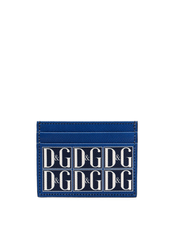 DOLCE & GABBANA: wallets & purses online - D&G tile print card holder