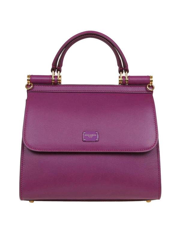 DOLCE & GABBANA: shoulder bags - Sicily 58 small leather bag