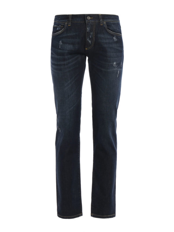 DOLCE & GABBANA: Jeans Rectos - Vaqueros Rectos - Classic Stretch