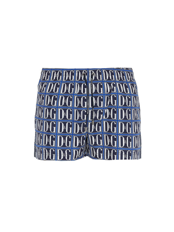 DOLCE & GABBANA: Swim shorts & swimming trunks - D&G print swim shorts