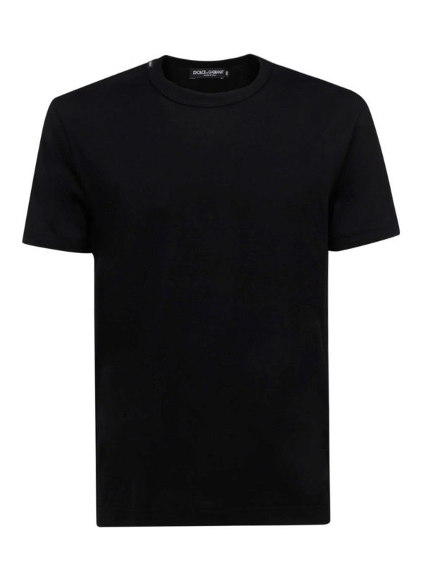DOLCE & GABBANA: T-shirts - T-Shirt - Schwarz