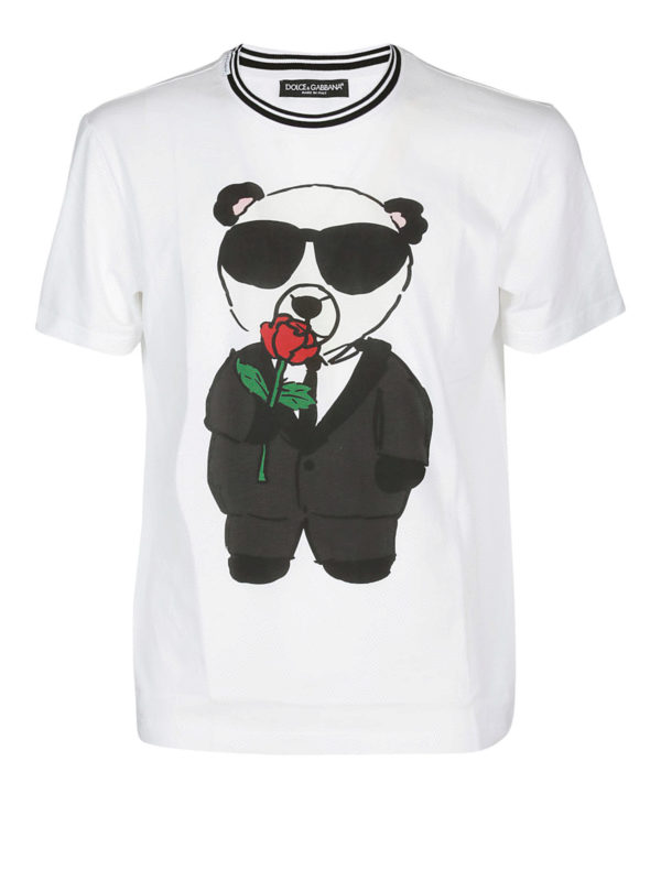 DOLCE & GABBANA: Tシャツ - Tシャツ - Panda