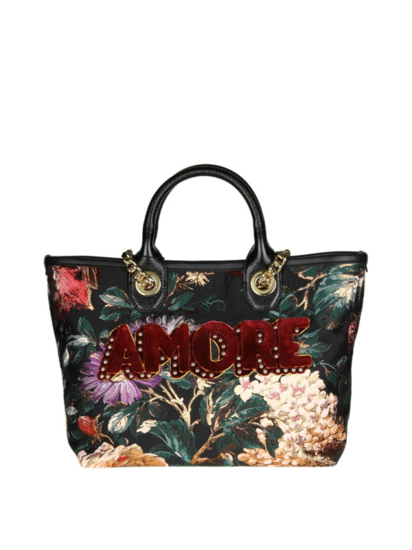 DOLCE & GABBANA: Handtaschen - Shopper - Bunt