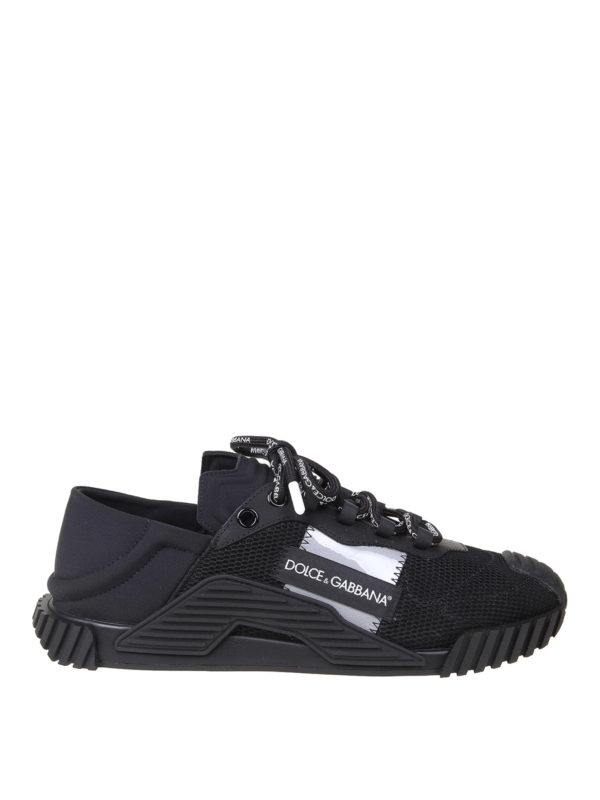 DOLCE & GABBANA: trainers - NS1 mixed materials slip ons
