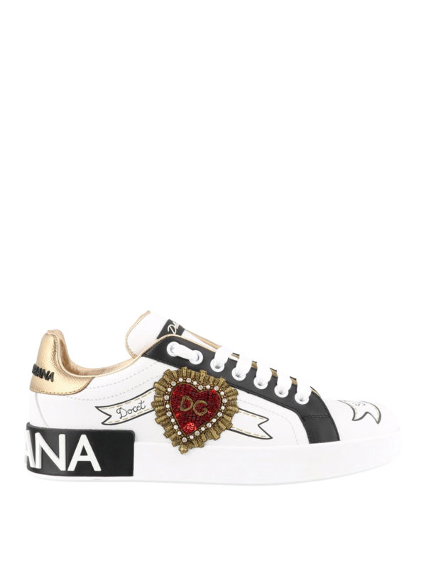 DOLCE & GABBANA: Sneaker - Sneaker - Weiß