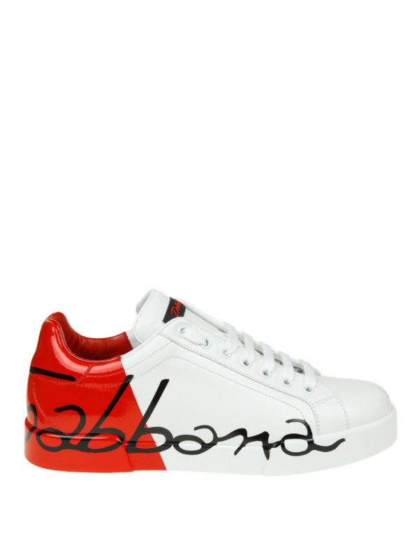 DOLCE & GABBANA: Sneaker - Sneaker - Rot