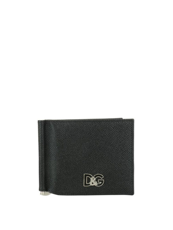 DOLCE & GABBANA: wallets & purses - Money clip D&G leather wallet