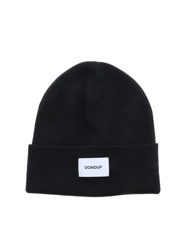 DONDUP: ニットキャップ - 帽子 - 黒