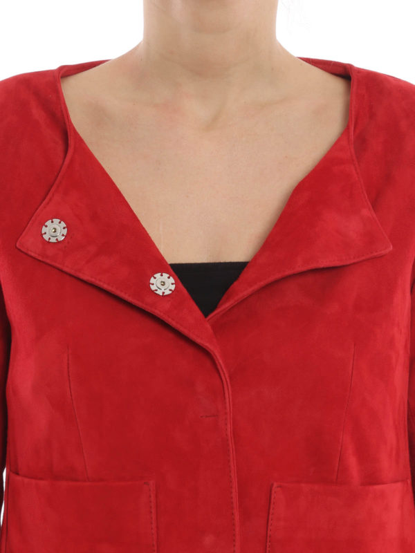 DONDUP buy online Fringed suede jacket