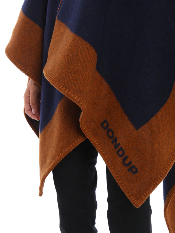 DONDUP buy online Cape & Poncho Fur Damen - Blau