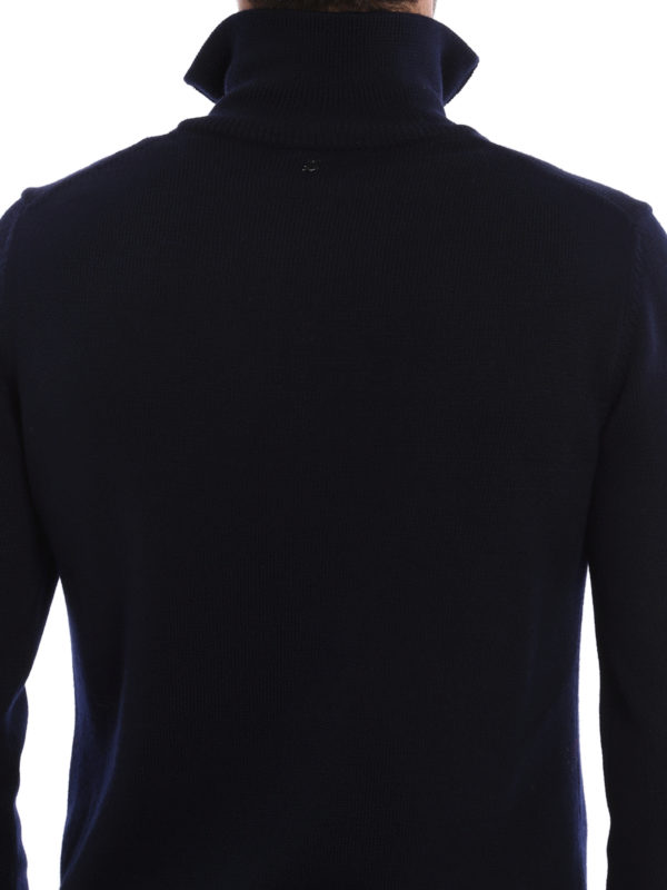 DONDUP buy online Merino wool zipper turtleneck