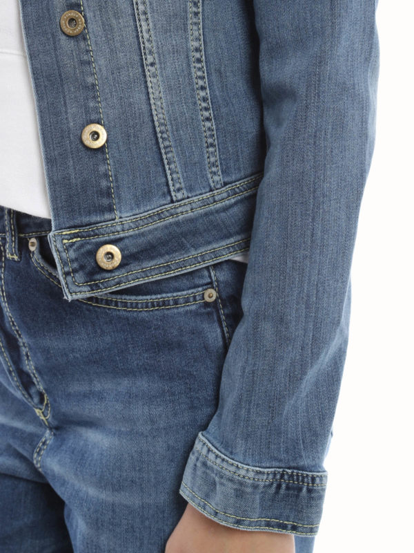 iKRIX DONDUP: Crop denim jacket