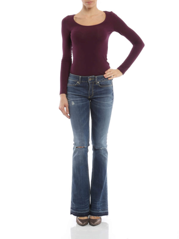 DONDUP: bootcut jeans online - Neon jeans