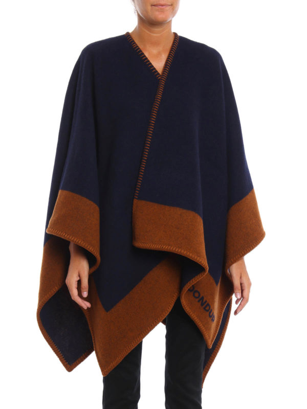 DONDUP: Capes & Ponchos online - Cape & Poncho Fur Damen - Blau