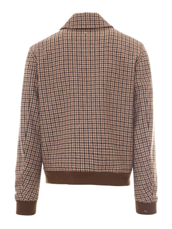 DONDUP: casual jackets online - Houndstooth patterned jacket