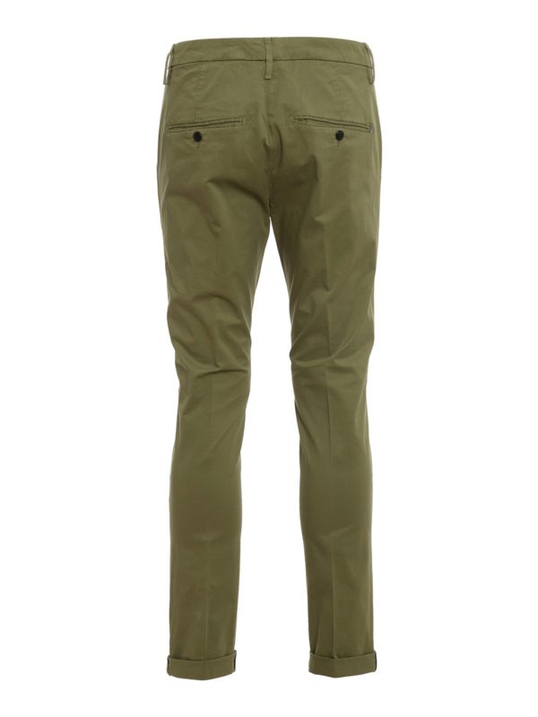DONDUP: casual trousers online - Gaubert gabardine pants