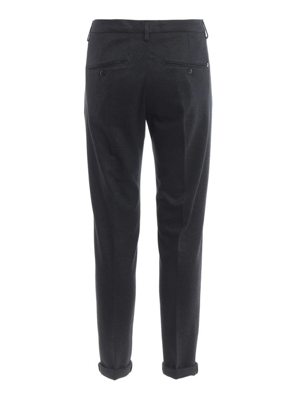 DONDUP: casual trousers online - Gaubert jacquard trousers