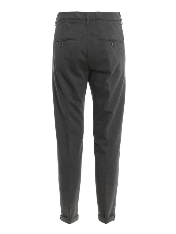 DONDUP: casual trousers online - Gaubert jersey chino trousers