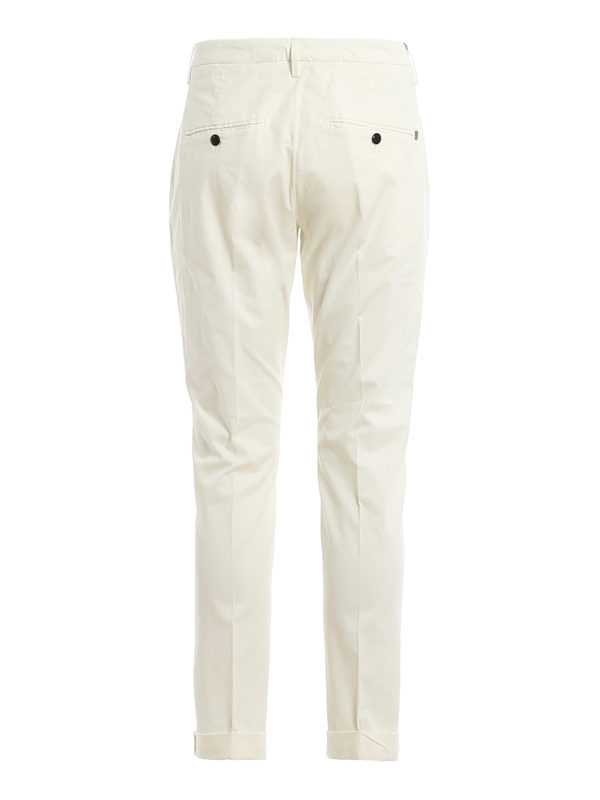 DONDUP: casual trousers online - Gaubert stretch cotton trousers