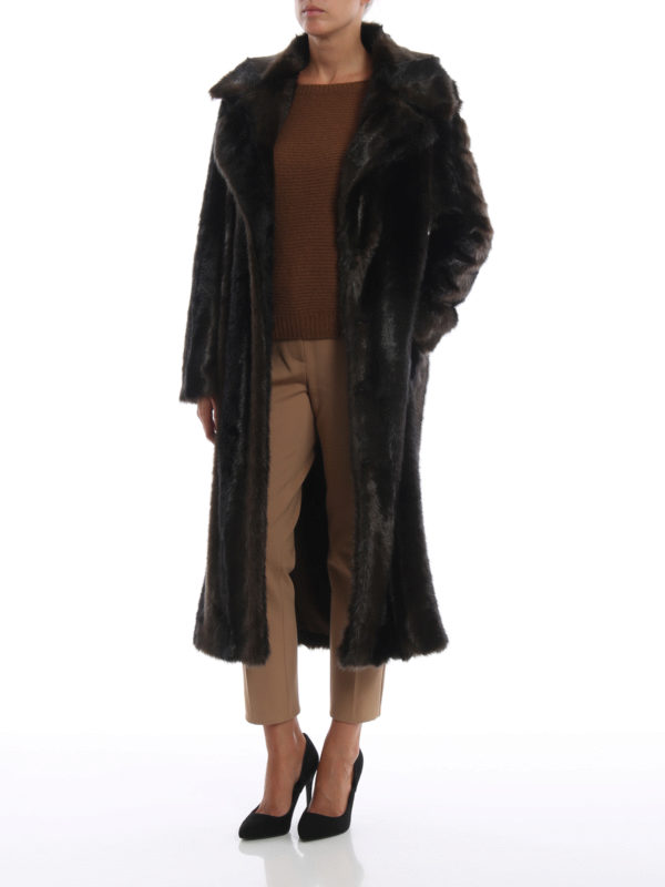 DONDUP: Pelz und Shearling online - Pelz - Dunkelbraun