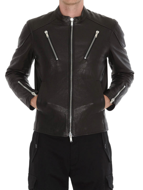 DONDUP: レザージャケット online - レザージャケット - 黒