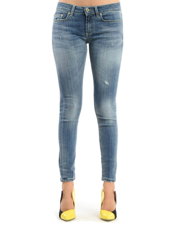 DONDUP: Jeans pitillos online - Vaqueros Pitillos Newlong - Claro