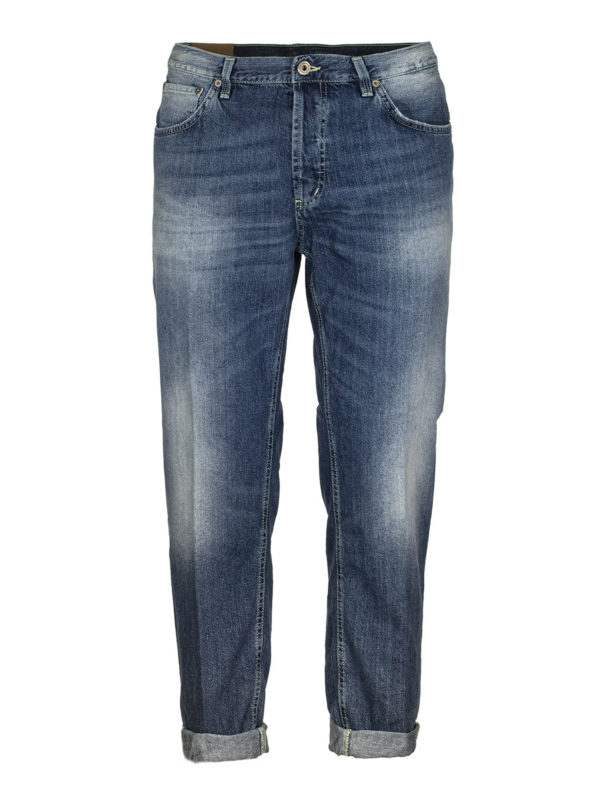 DONDUP: Straight Leg Jeans - Straight Leg Jeans - Jeansblau