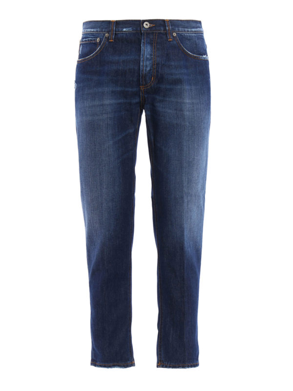 Dondup Jeans Brighton Lavaggio scuro Uomo UP434DF161UM59800