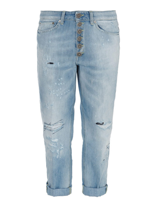 DONDUP: ストレートジーンズ - フレアジーンズ - Koons