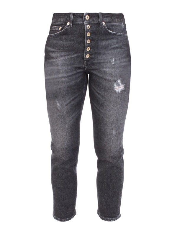 デニム・ジーパン DONDUP Woman Jeans Blue P692DS0268HK6 800 Women's Jeans | Dondup