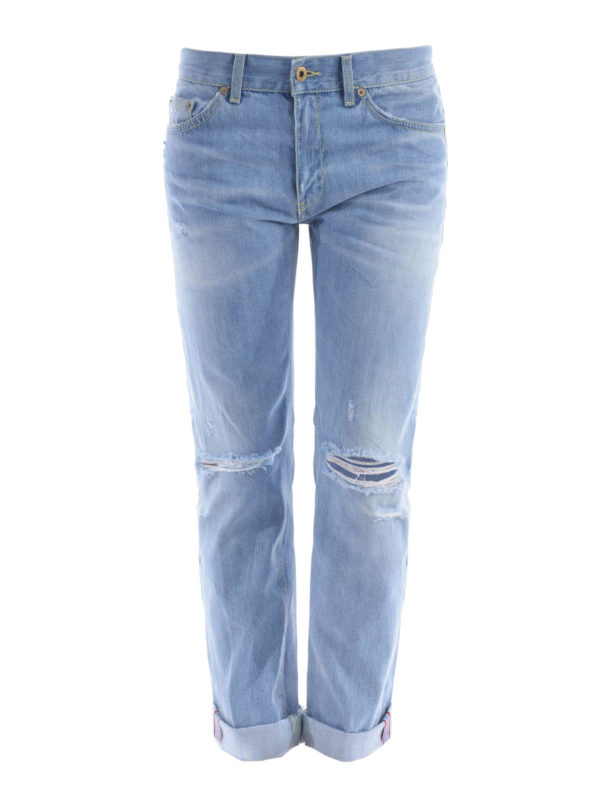 DONDUP: jeans dritti, a sigaretta - Jeans Paige