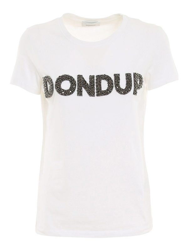 Tシャツ Dondup - Tシャツ - 白 - S007JS0241DBI4000 | THEBS [iKRIX]