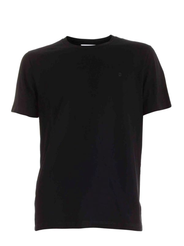 DONDUP: T-shirts - T-Shirt - Schwarz