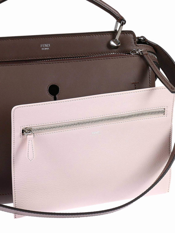 Dotcom leather bag shop online: FENDI
