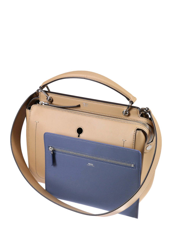 Dotcom leather bag shop online: FENDI