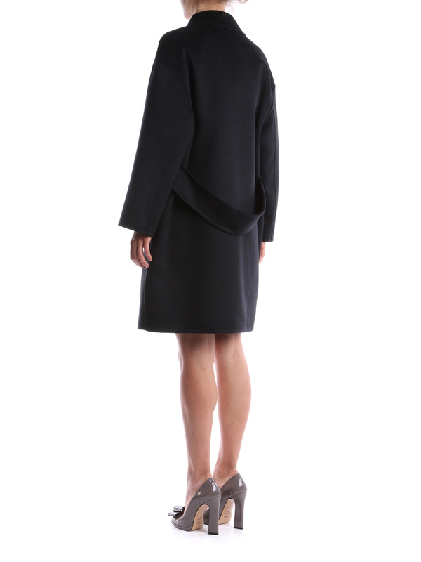 Double-breasted coat shop online: PRADA