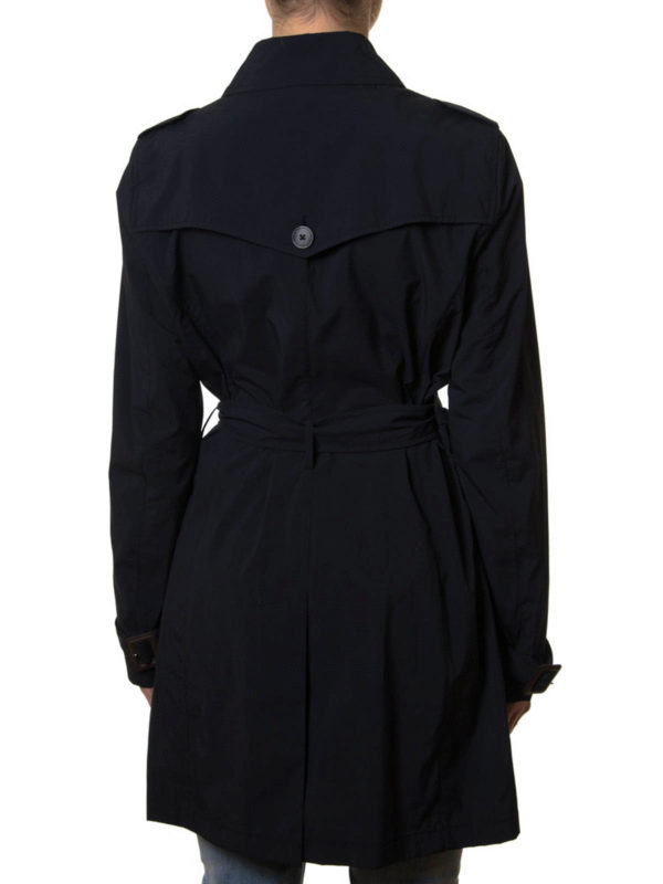 Double-breasted trench coat shop online: HERNO