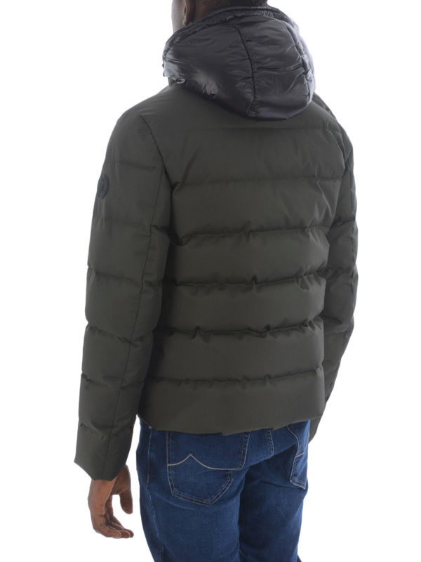 ダウンジャケット - ダークグリーン shop online: FAY