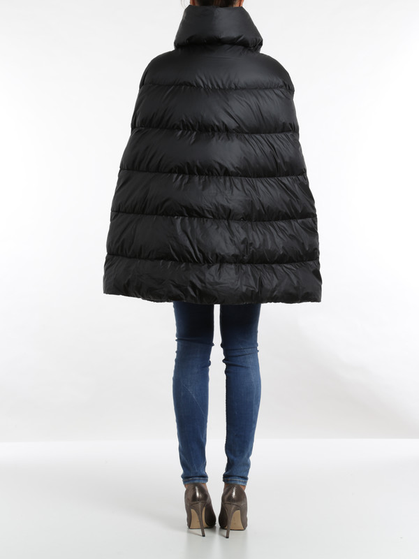 Down cape coat shop online: ERMANNO SCERVINO