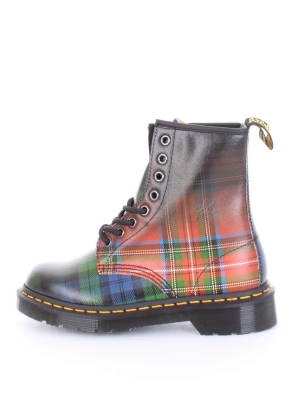 DR. MARTENS: tronchetti - Anfibi 1460 con motivo Tartan